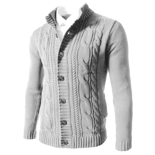 Silvaro Cable Knit Cardigan
