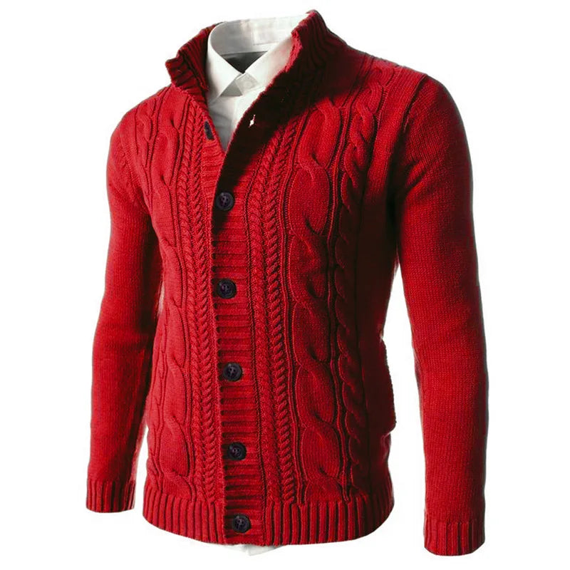 Silvaro Cable Knit Cardigan