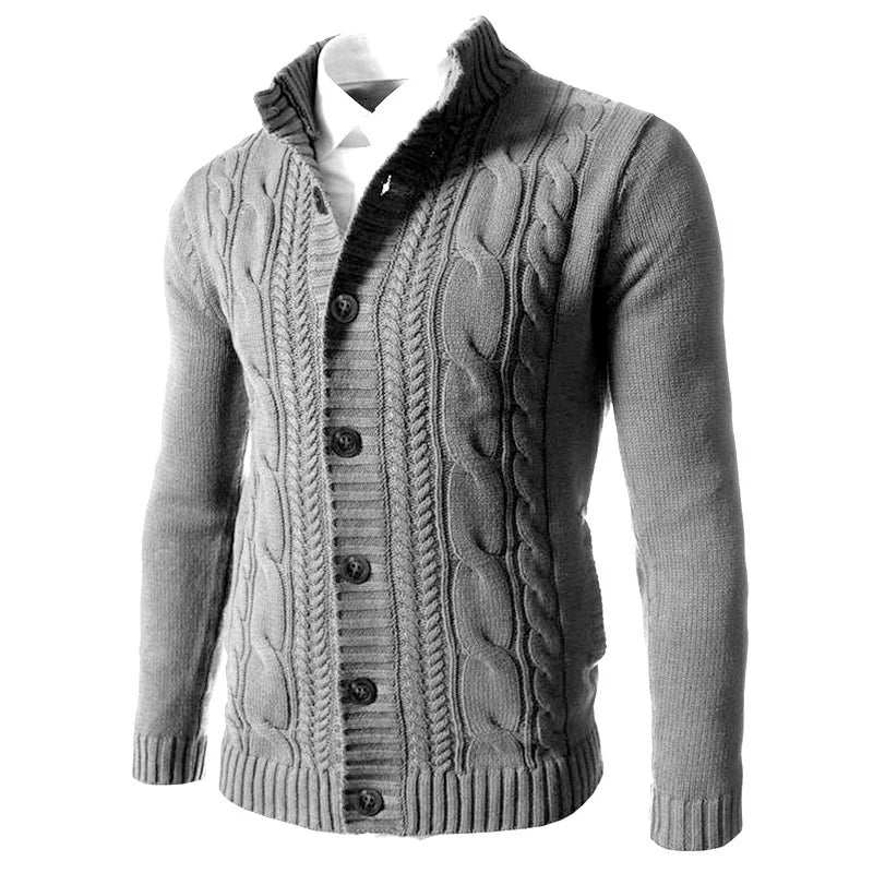 Silvaro Cable Knit Cardigan