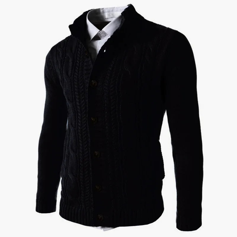 Silvaro Cable Knit Cardigan