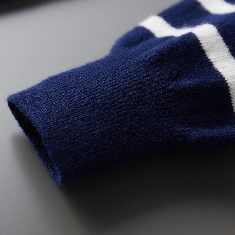 Striped Merino Crewneck
