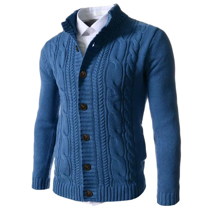 Silvaro Cable Knit Cardigan