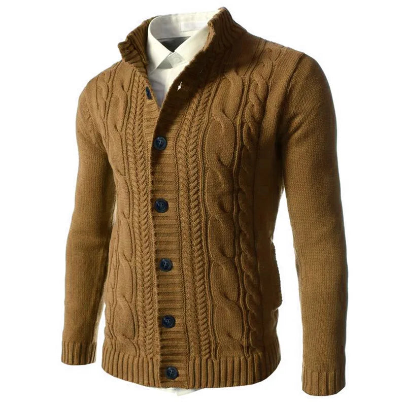 Silvaro Cable Knit Cardigan