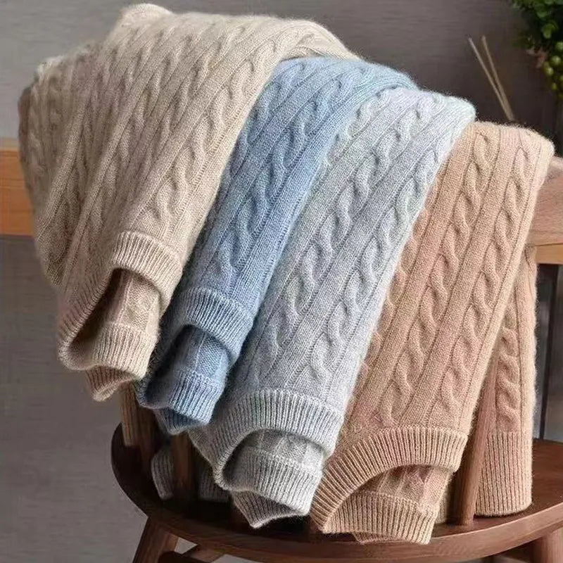Silvaro Cable Knit Crewneck